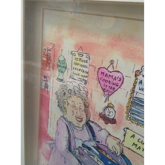 Jewish Mother Grandma Bubbe Hanukkah Chanukah GOMY STEFAN GOMMERMAN 3D A… - Picture 8 of 12